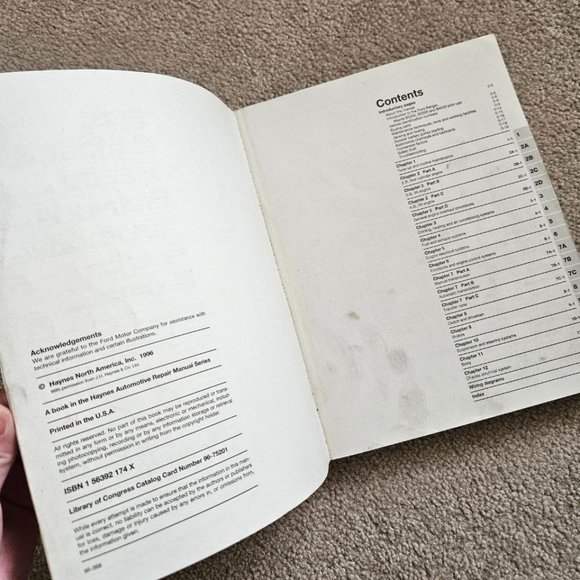 Haynes: Ford Ranger Pick-Ups, 1993-1996 & Inc. Mazda B-series -‎ Repair Manual - Picture 3 of 8